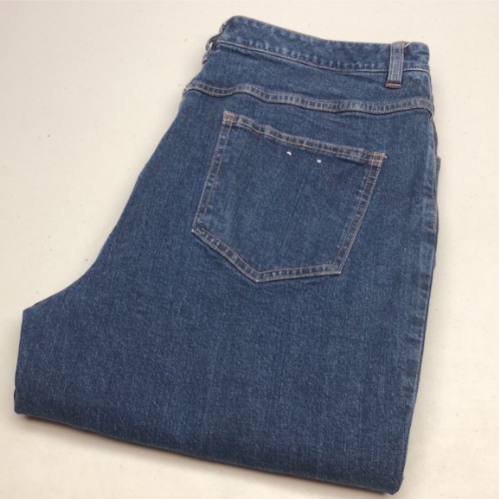 Northern Reflections Classic Dark Blue Wide Leg Jeans